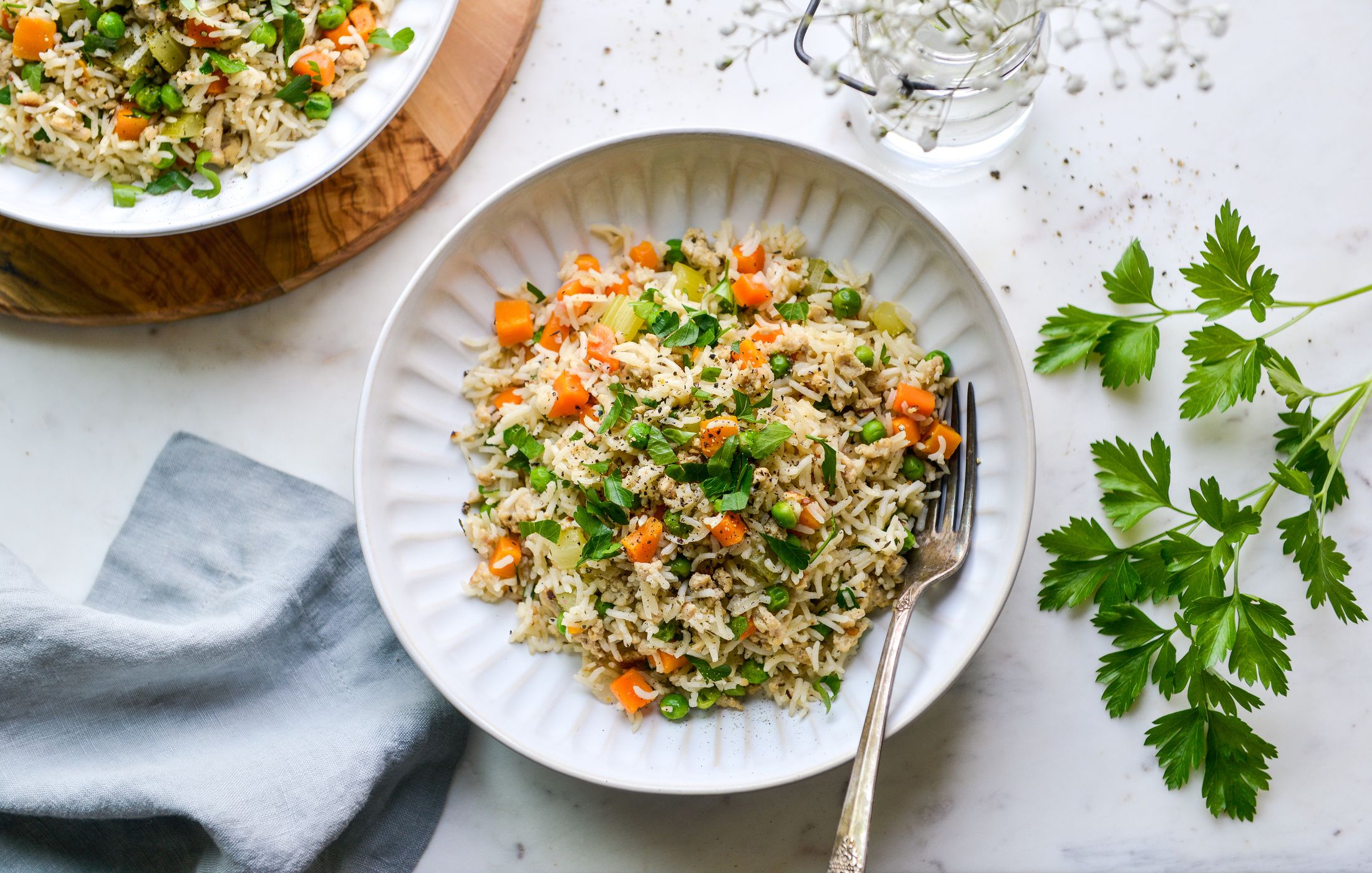One Pot Chicken, Vegetables, and Rice | Nourishing Meals®